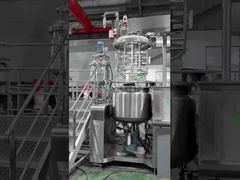 ইন্ডাস্ট্রিয়াল সিরাপ তৈরীর মেশিন স্টেইনলেস স্টীল হিটিং মিশুক ট্যাংক তরল সাবান জন্য