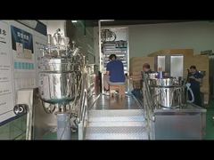 Mayonez Üretim Hattı Yapım Makinesi Vakumlu Homojenizatör Emülsiyon Makinesi